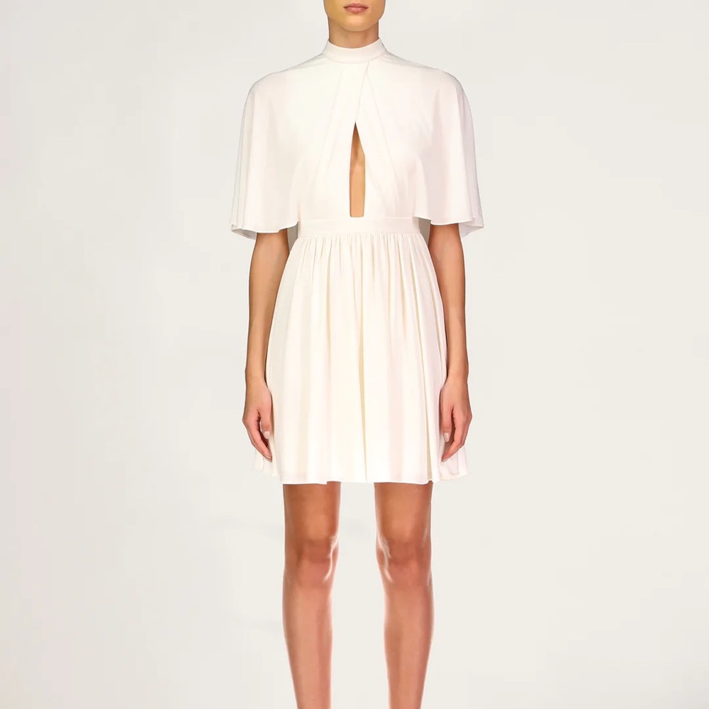 HALSTON EVENING Alida Cape Dress